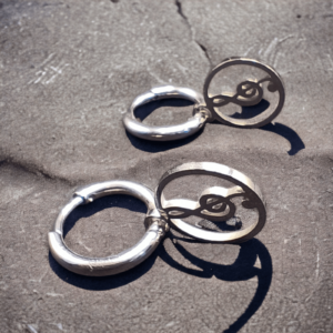 Pendientes Clave de Sol